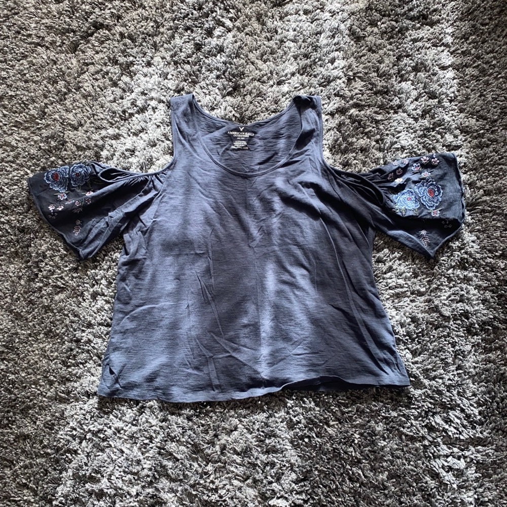 AE Cold Shoulder Top